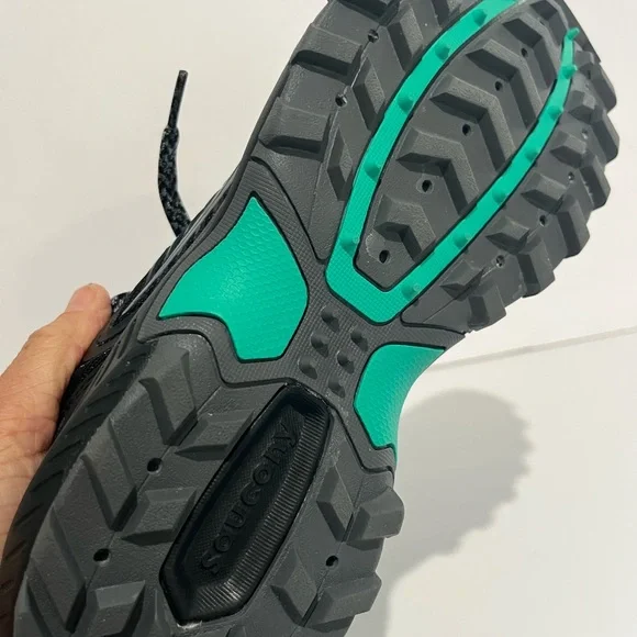 Saucony Excursion TR Trail Hiking Shoes S10668-10 Black/Mint Women's Size 9.5 - Picture 12 of 14